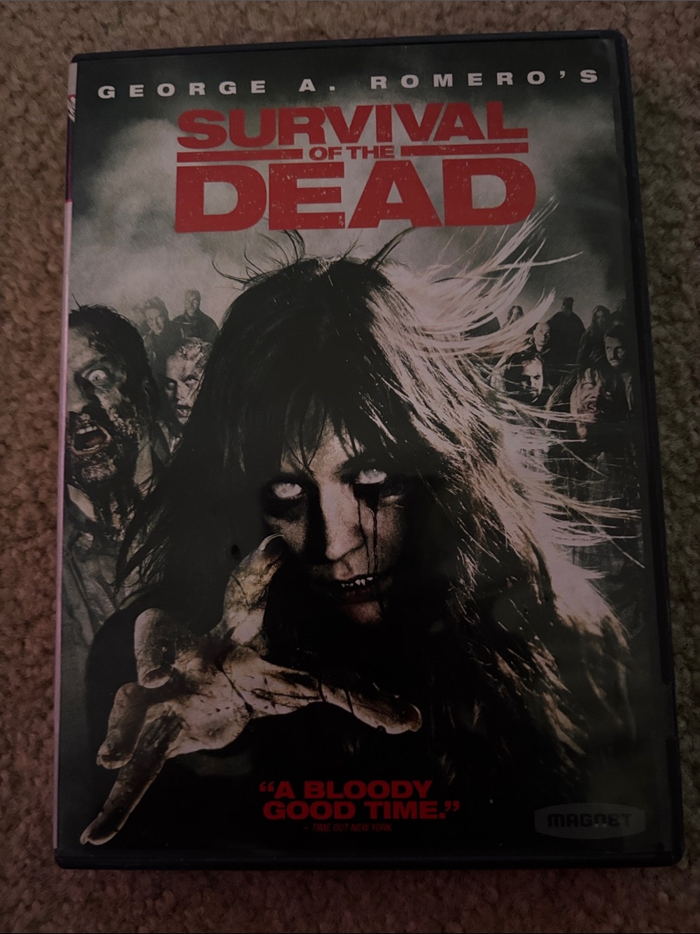 Survival of the Dead dvd - Red & Black Horror